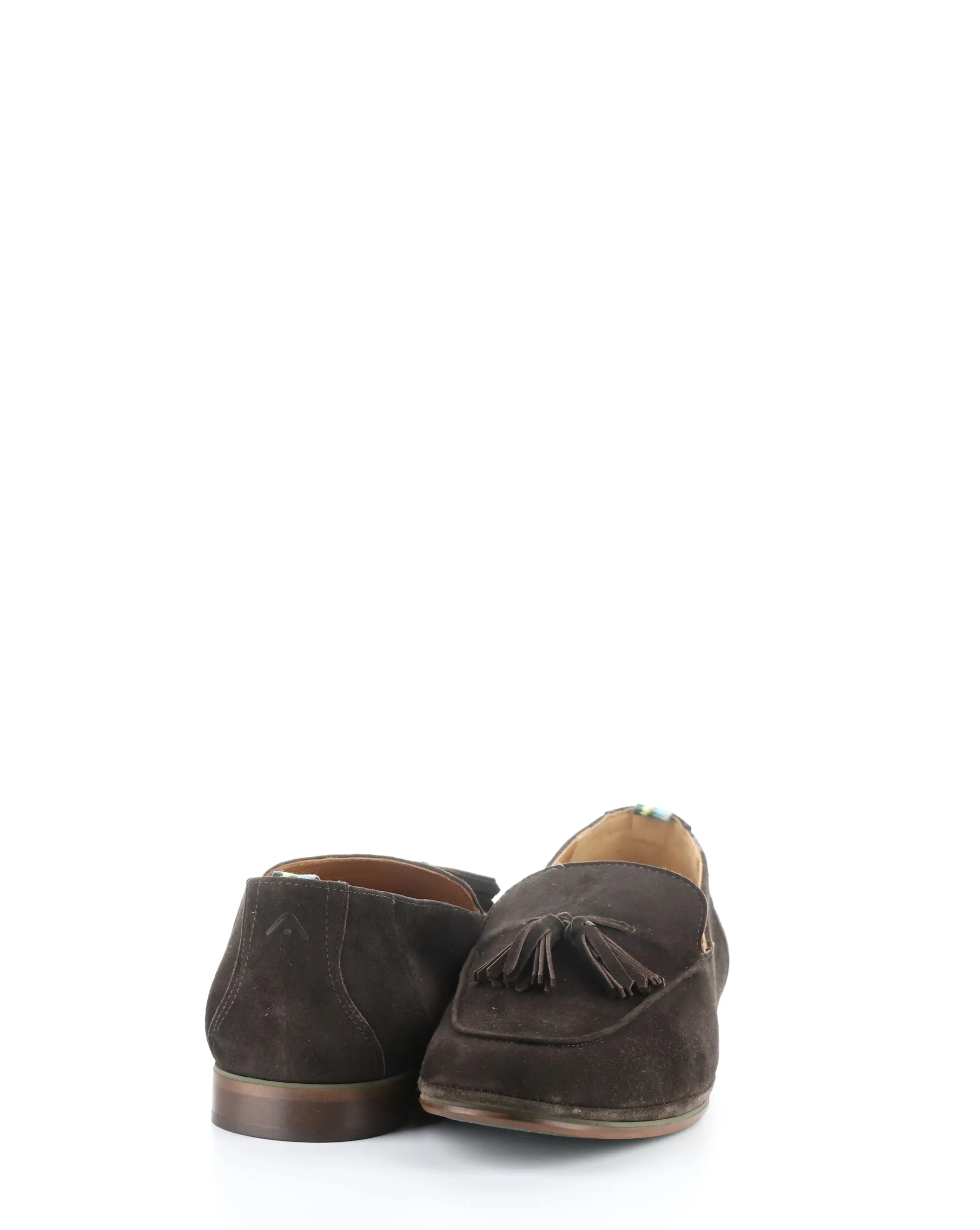 13428 BROWN Round Toe Shoes