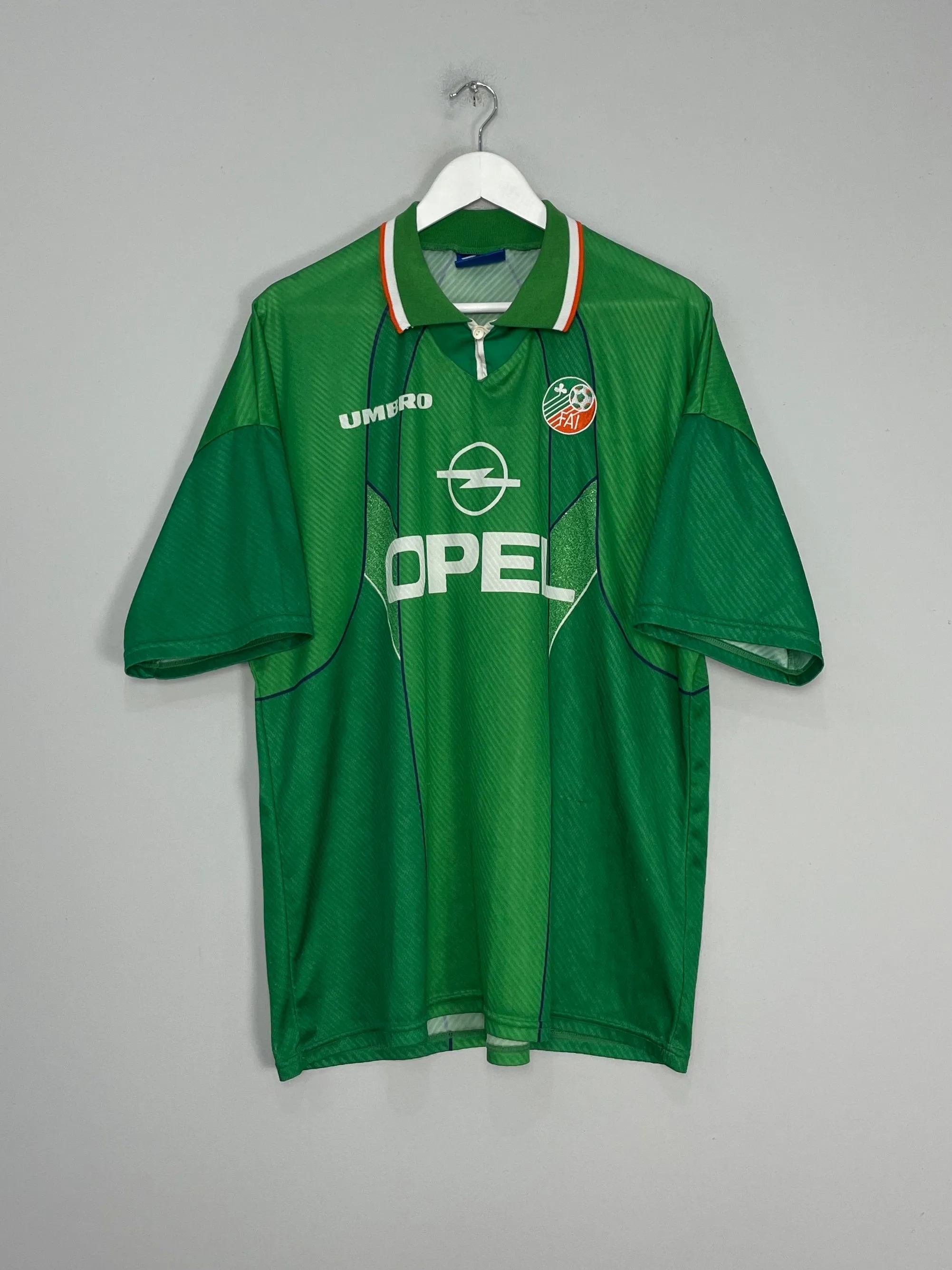 1994/95 IRELAND HOME SHIRT (XXL) UMBRO