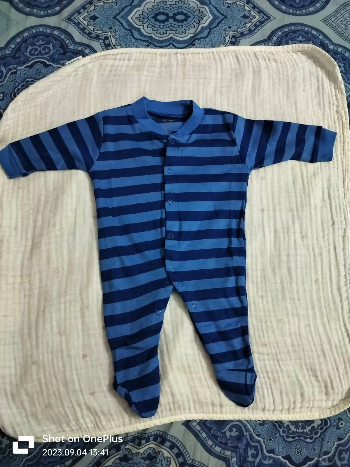 1st STEP Sleepsuit for Baby - Set of 2