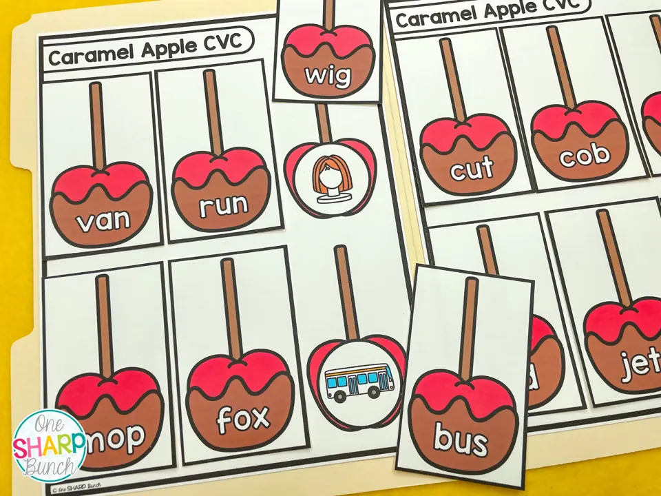 20 Early Finishers Activities, File Folder Games & Morning Work for September | Printable Classroom Resource | One Sharp Bunch