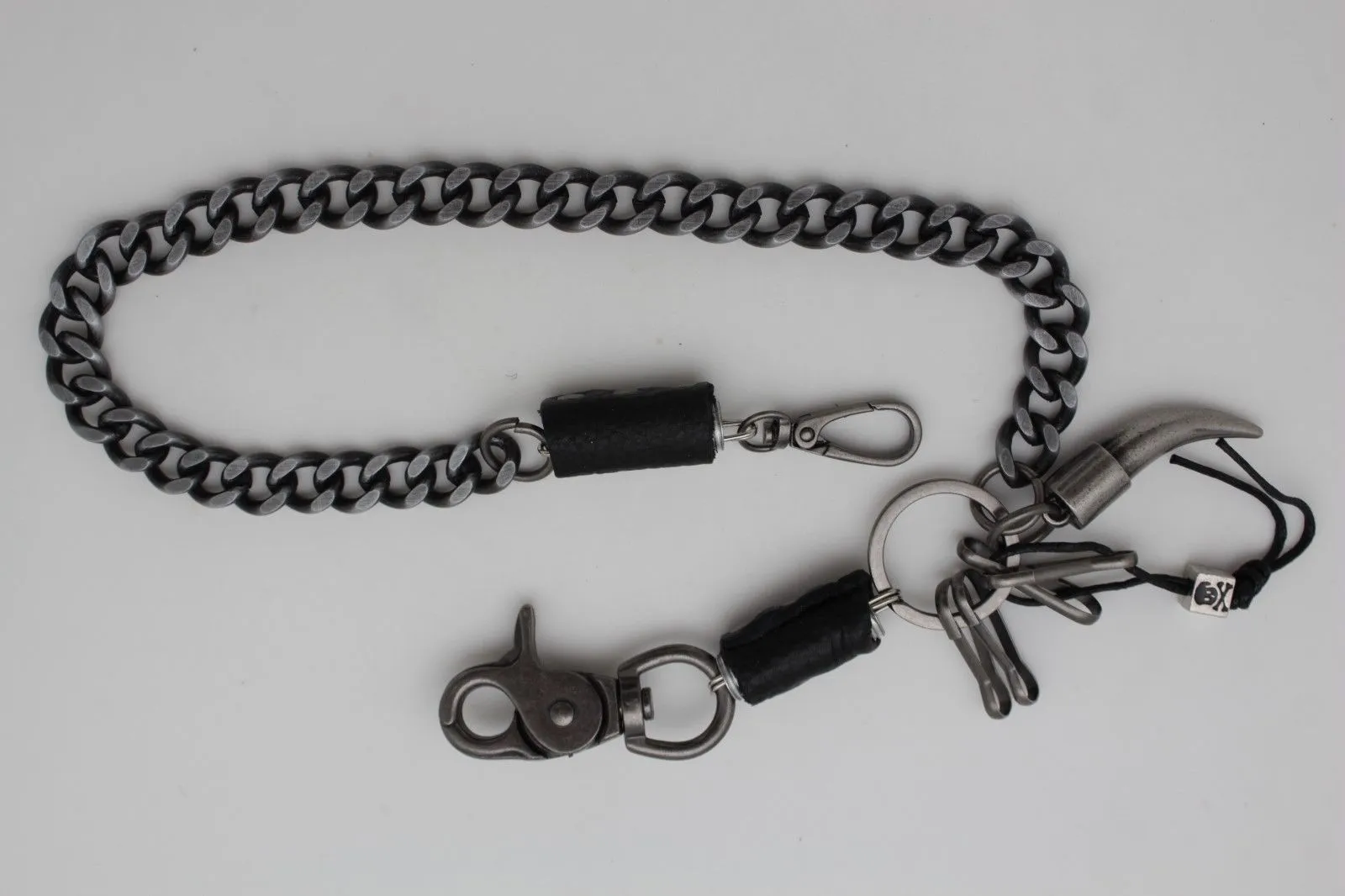 24" Horn Charm Wallet Chain