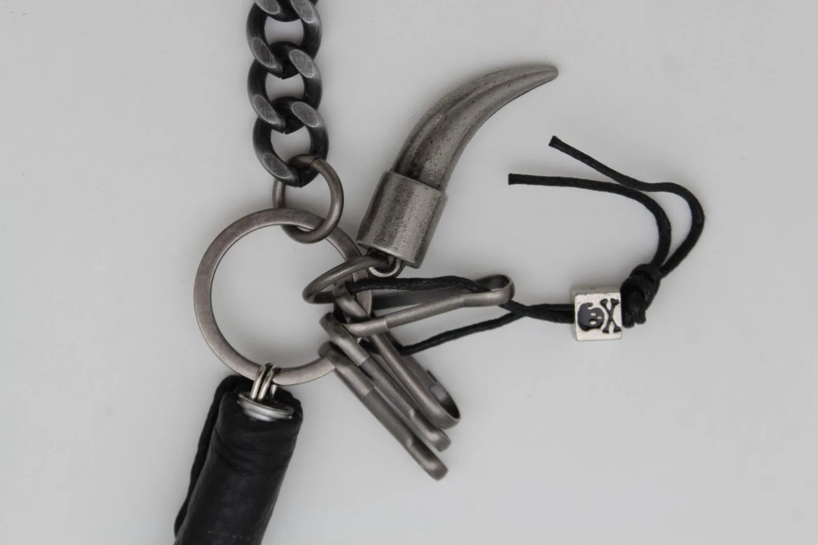 24" Horn Charm Wallet Chain