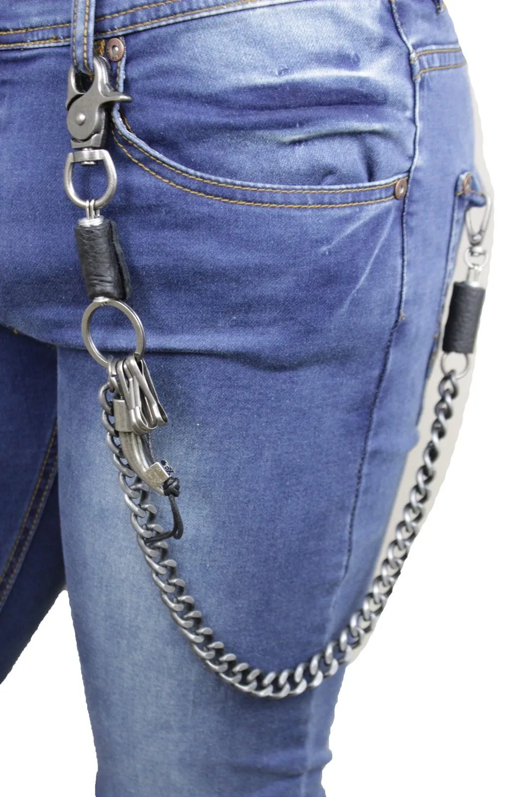 24" Horn Charm Wallet Chain