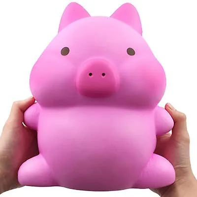 25*22*14cm Slow rebound Oversized pink pig squishy,stress-relieving toy for kids,adult AZ11446