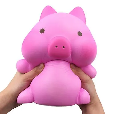 25*22*14cm Slow rebound Oversized pink pig squishy,stress-relieving toy for kids,adult AZ11446