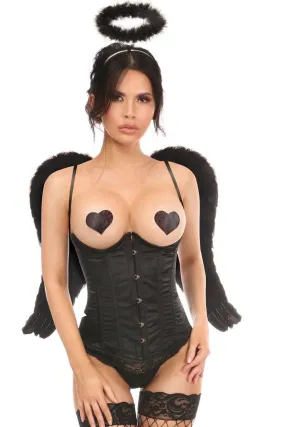 3 Piece Midnight Angel Corset Costume