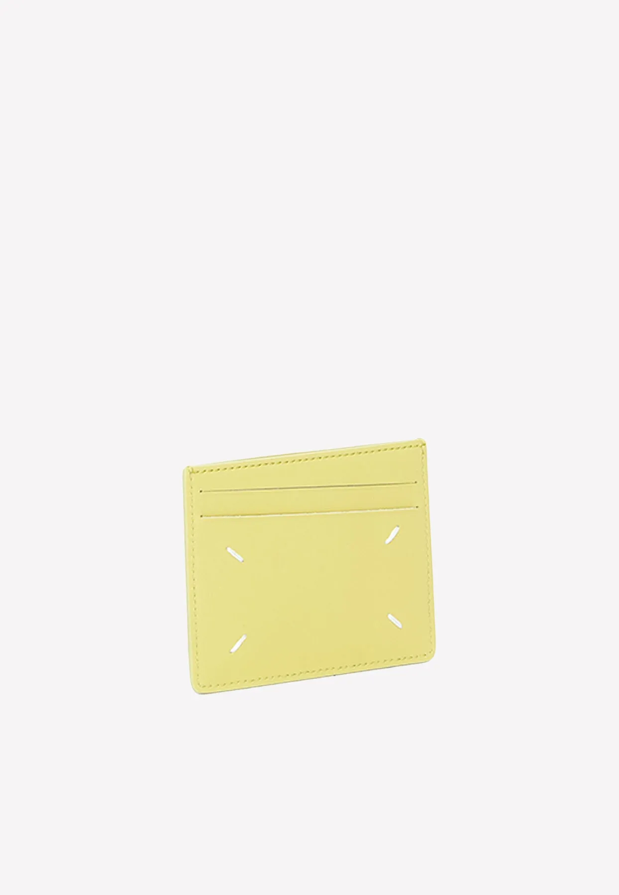 4-Stitch Leather Cardholder