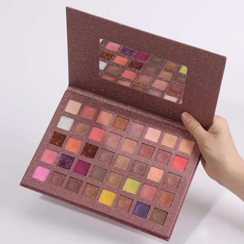 40-Color Waterproof Eyeshadow Palette Makeup Set Box