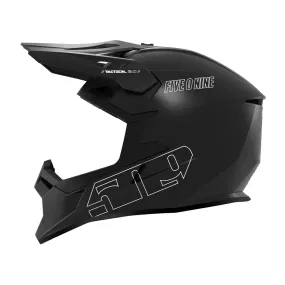 509  Tactical 2.0 Enduro Helmet Durable Polycarbonate Motocross Black FMVSS 218