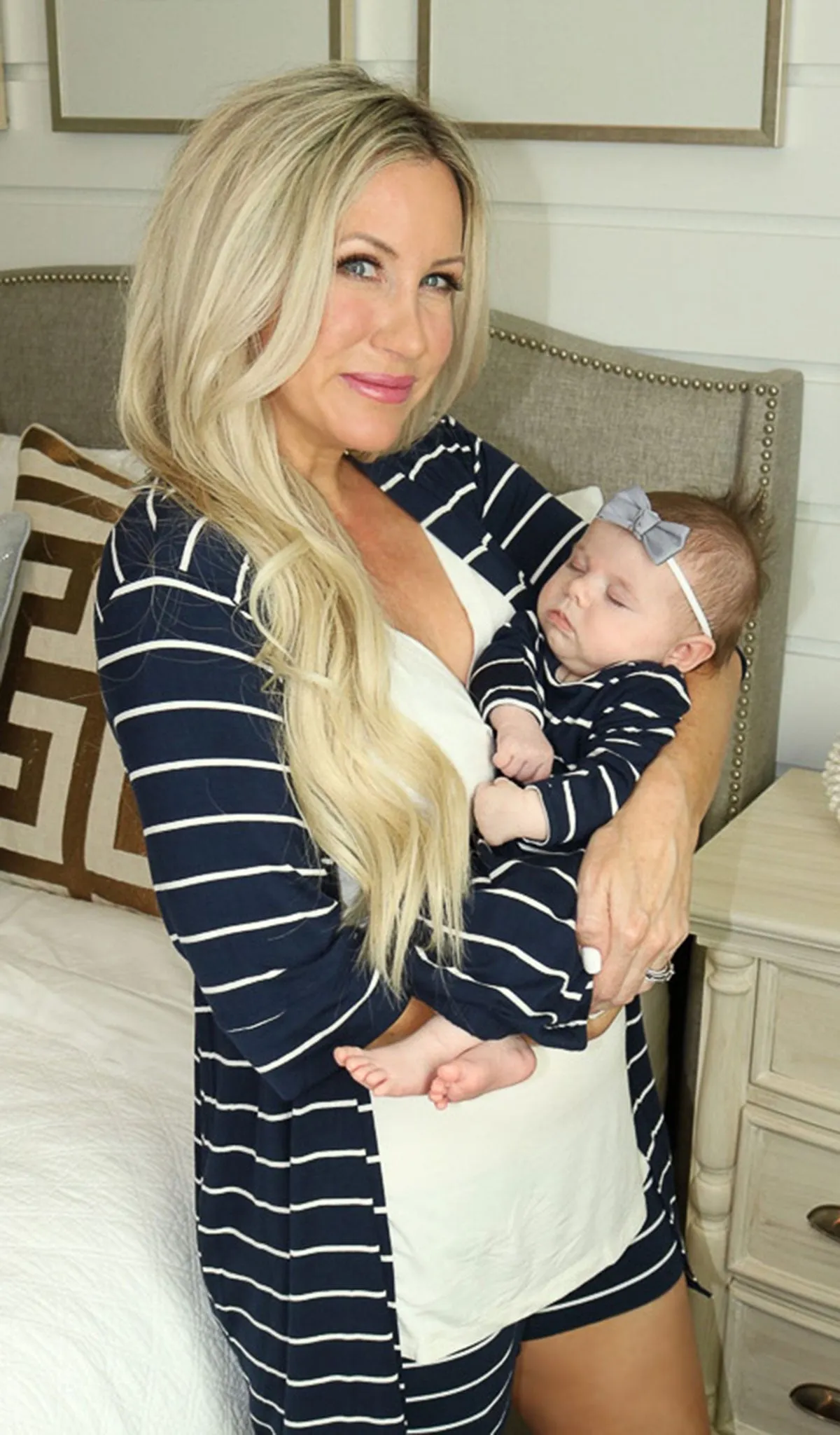 Adaline 3-Piece Navy Stripe