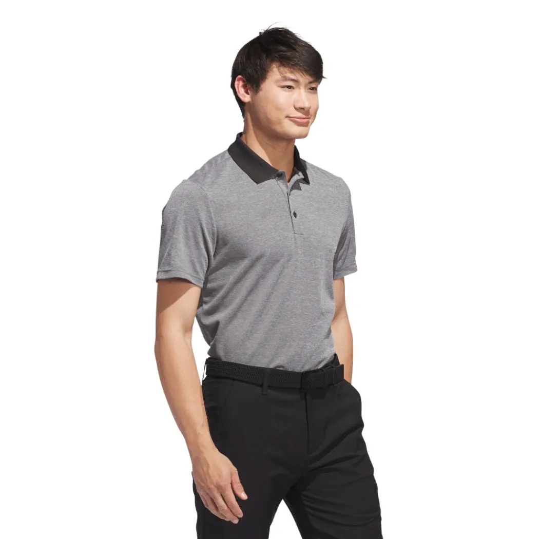 adidas Performance Heathered Men's Polo Shirt