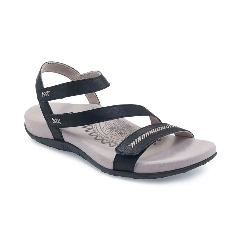 Aetrex Gabby Adjustable Quarter Strap Sandal