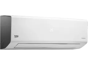 Aire acondicionado Split 1 x 1 - Beko BEHPI 120/ BEHPI 121, Inverter, 3010 fg/h, 60 dB(A), Deshumidificación, Blanco