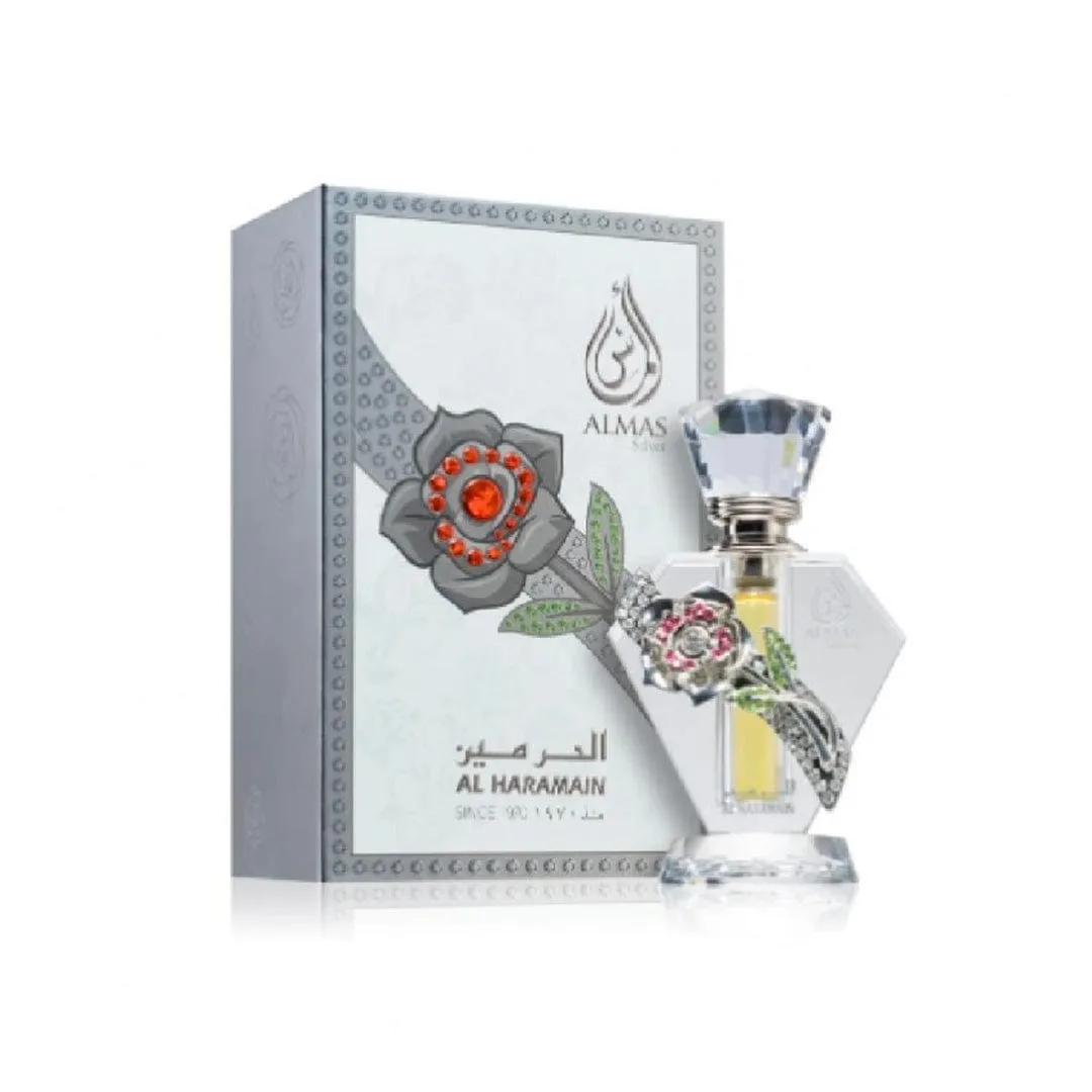 Al Haramain Almas Silver Aceite Concentrado de Perfume 10 ML (U)