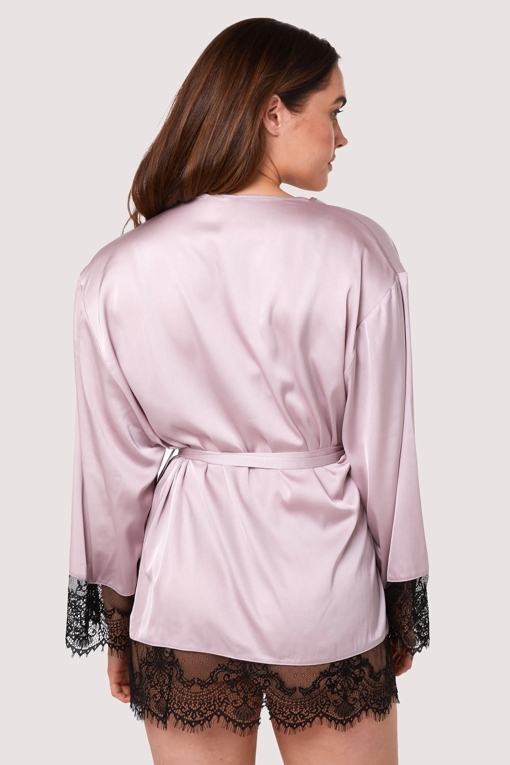 Alaia Mink Caged Kimono