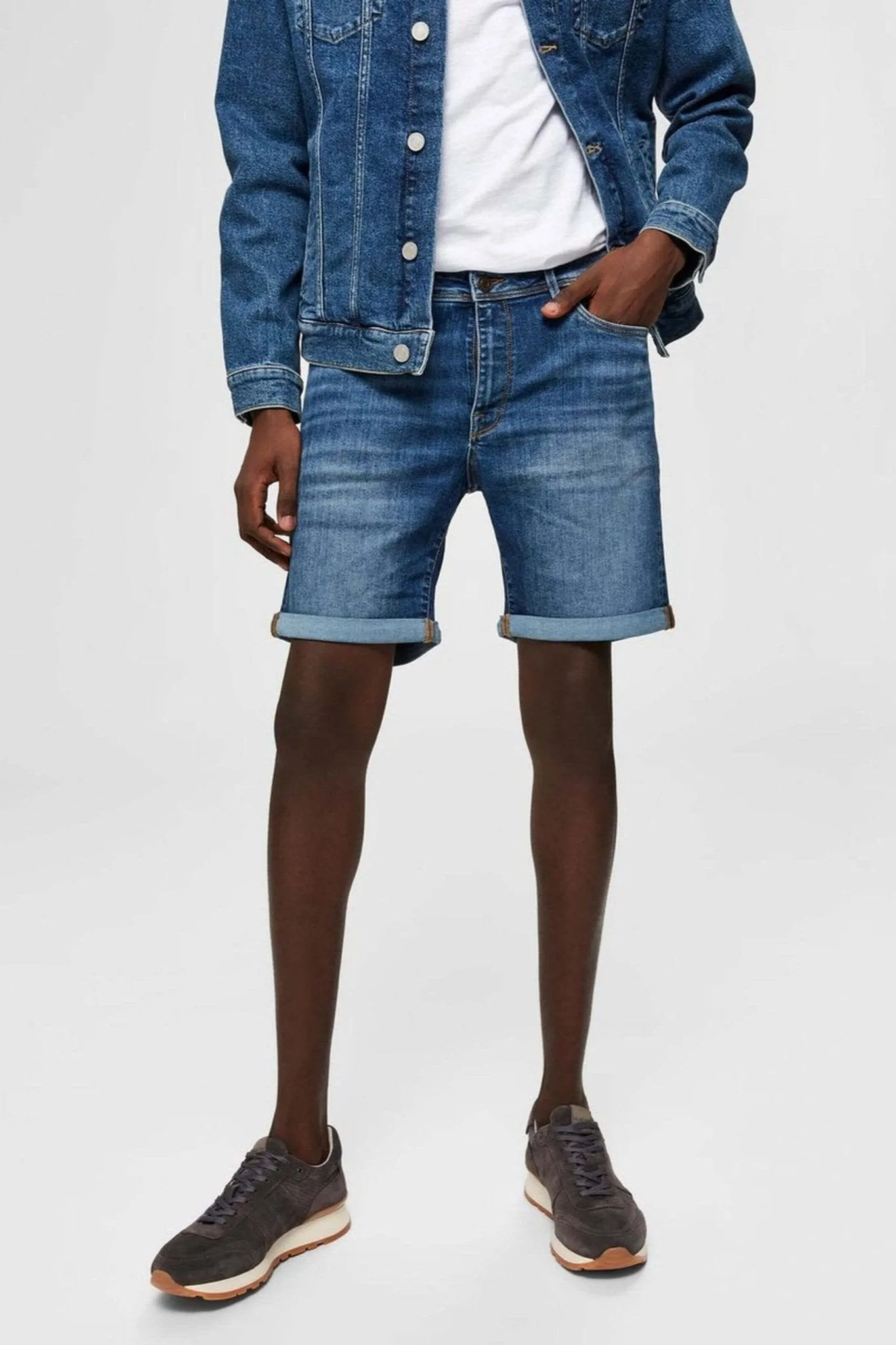 Alex Shorts - Denim Mørkeblå