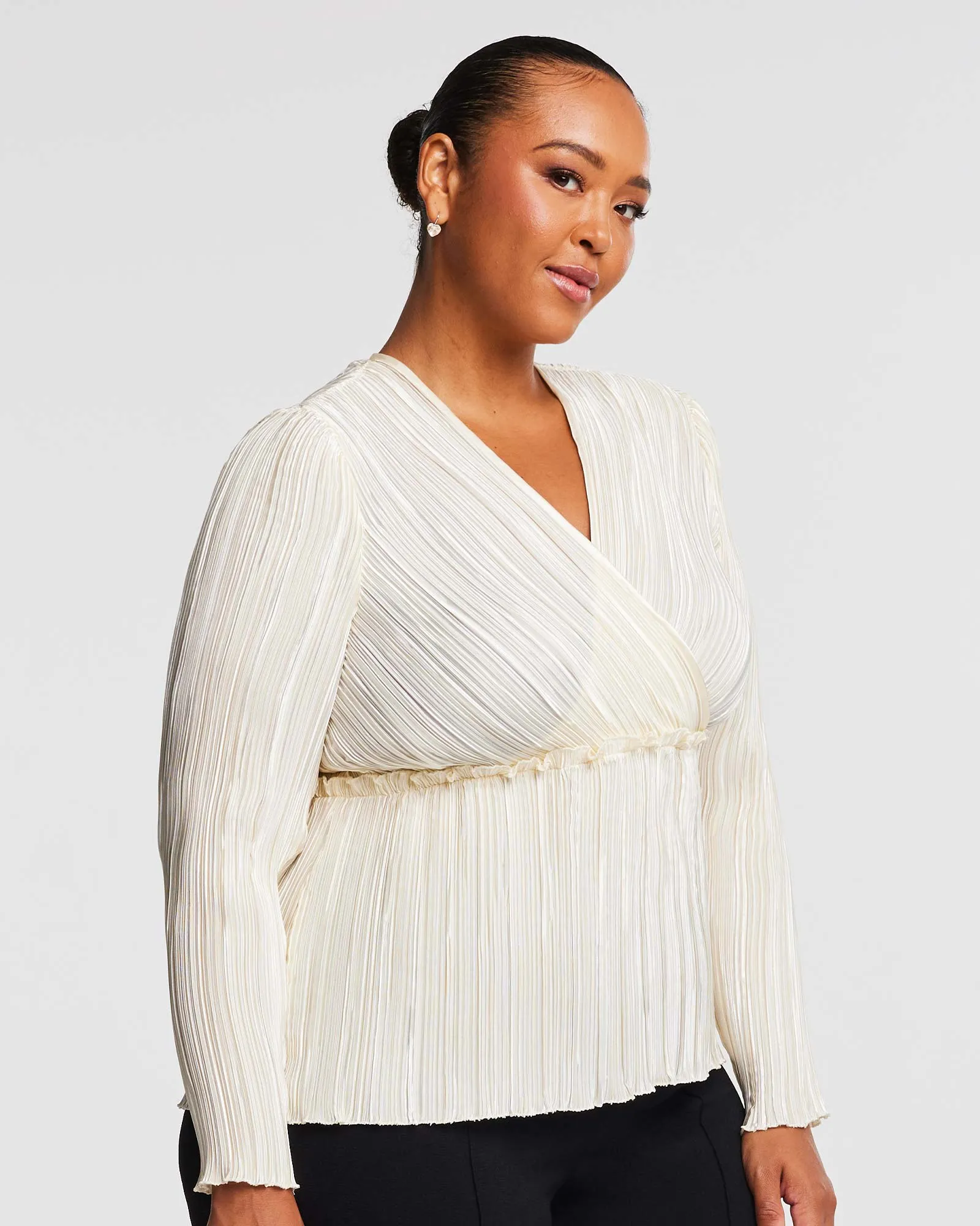 Alexandra Top | Soft Gold