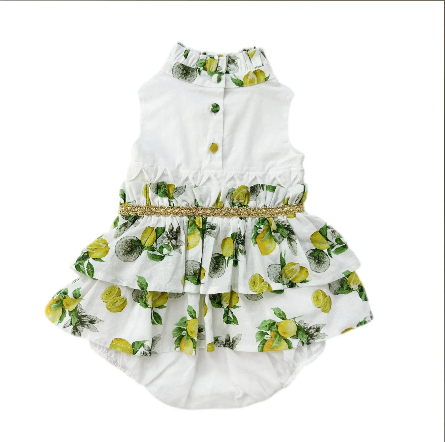 Amalfi Lemon Romper