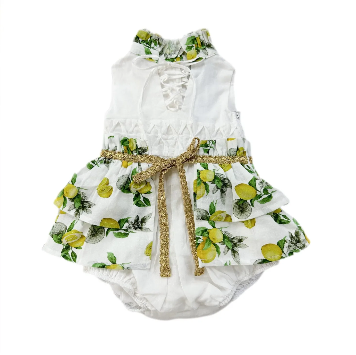 Amalfi Lemon Romper