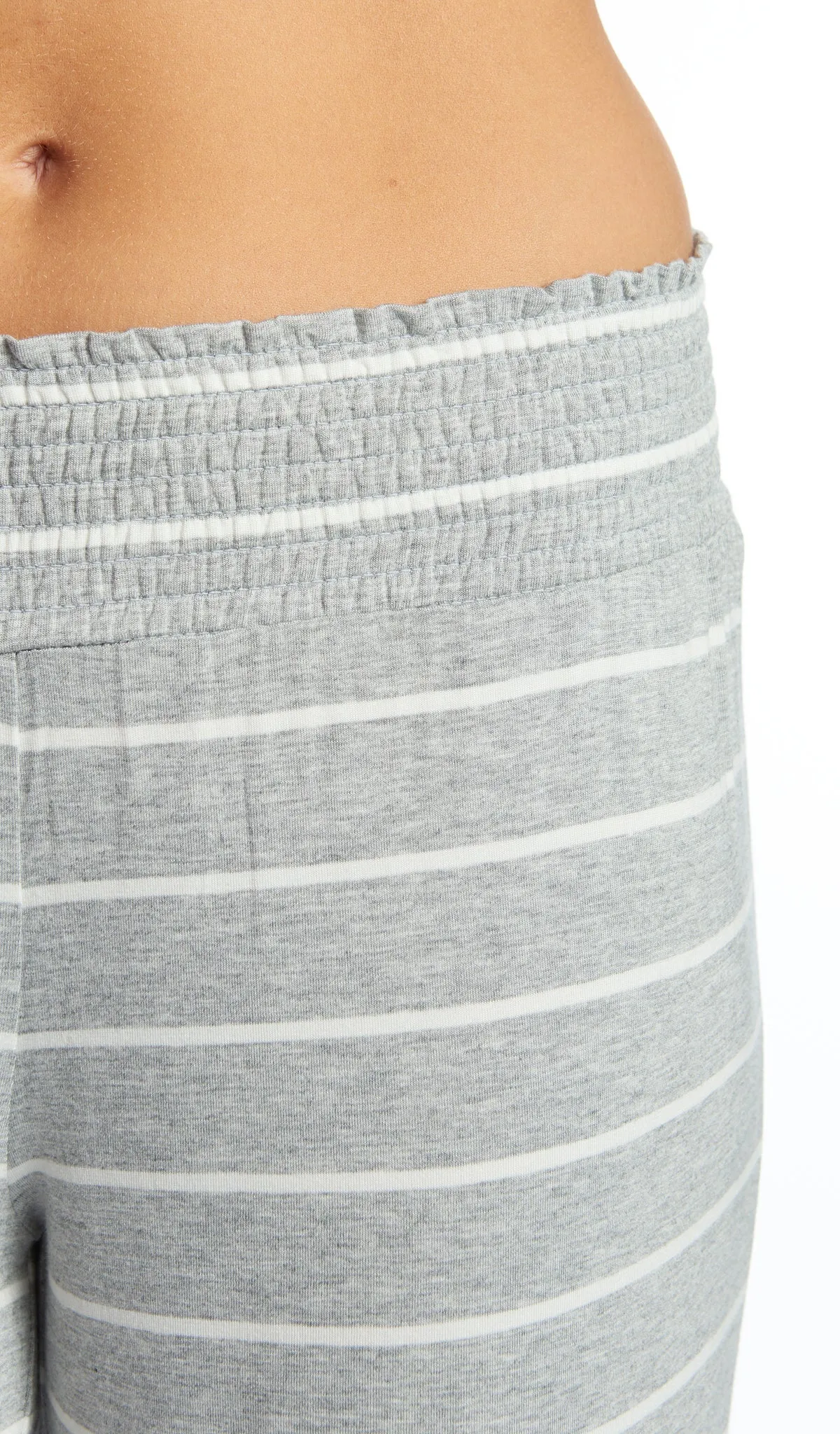 Analise 5-Piece Heather Grey Stripe