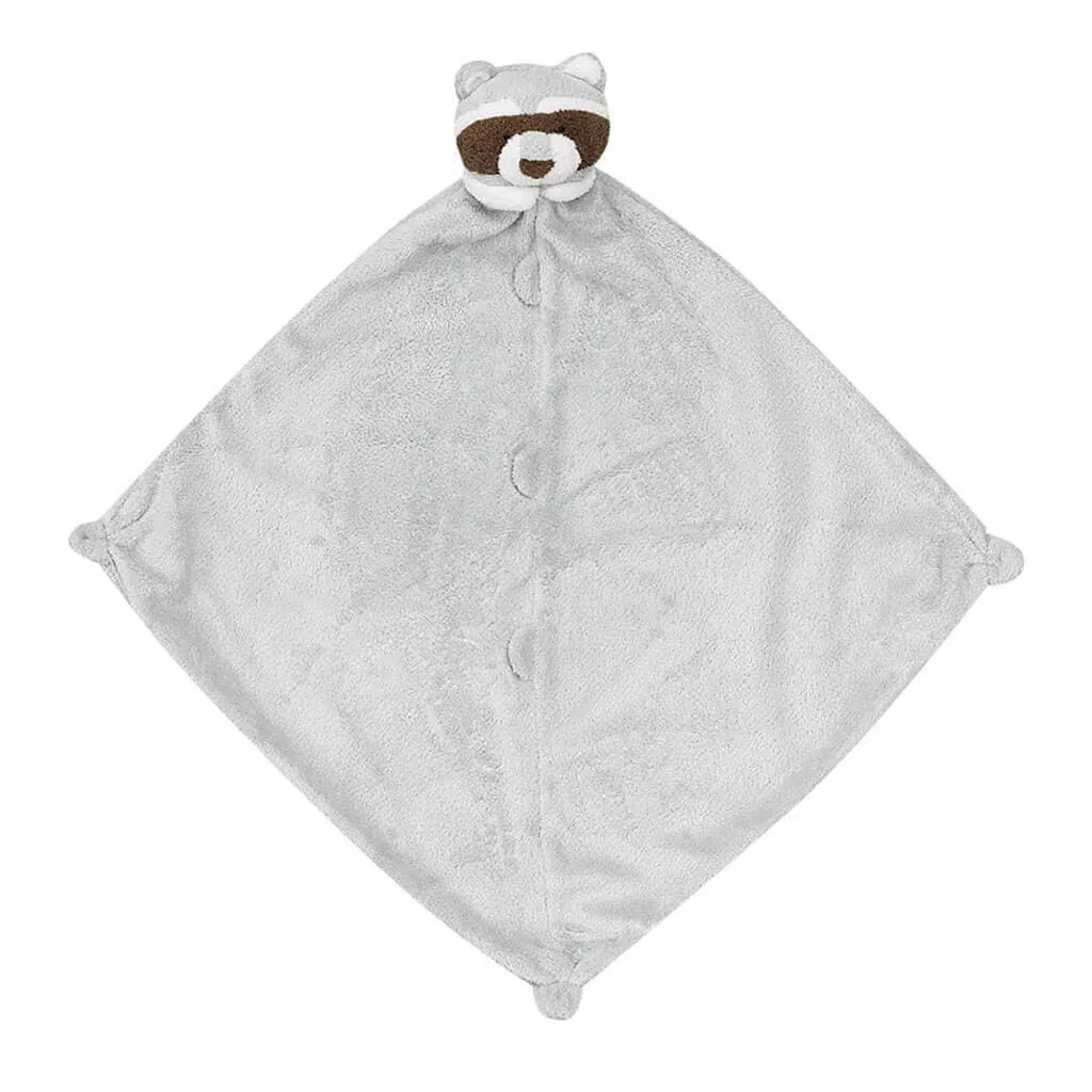 Angel Dear Security Blankie Blanket Raccoon Grey