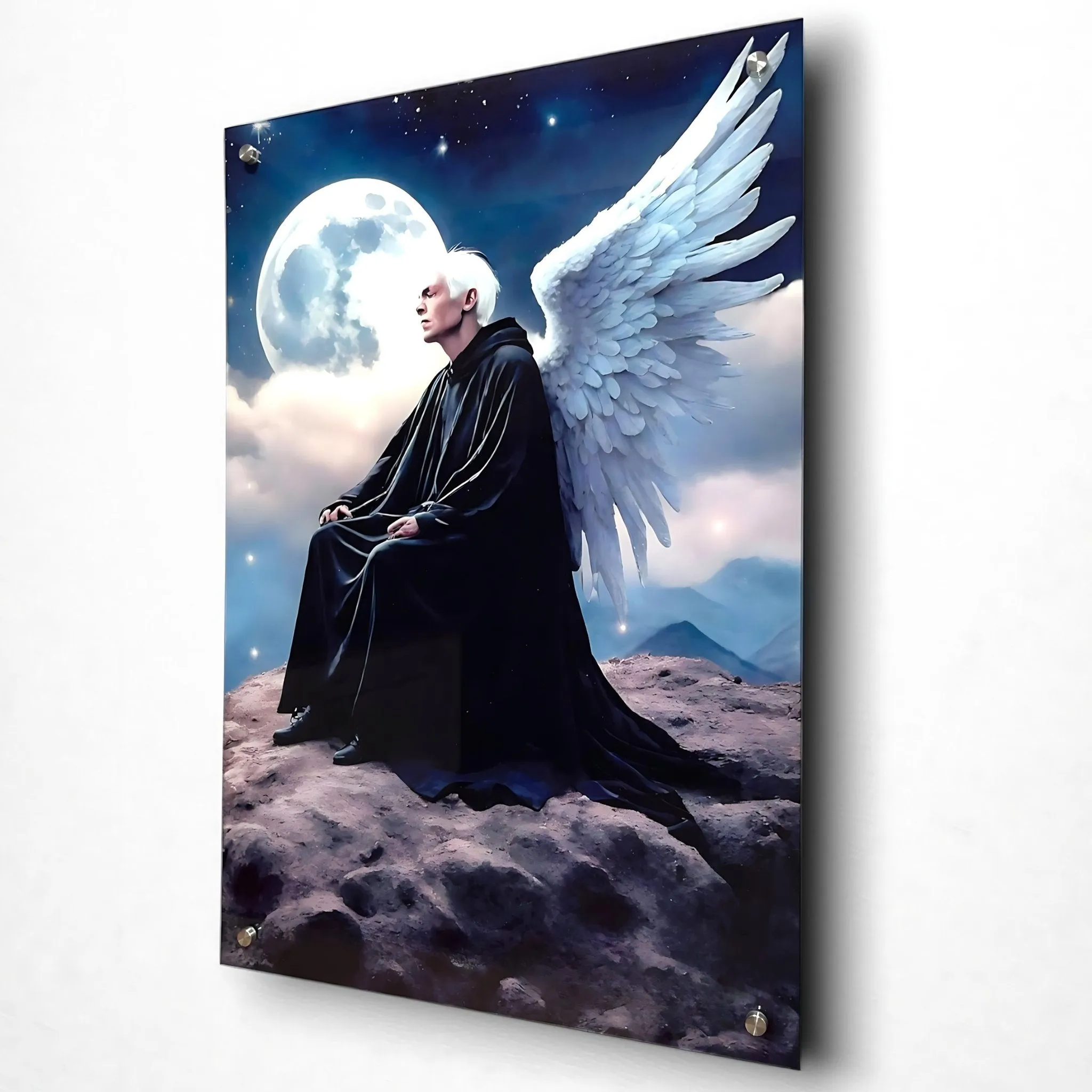 Angelic Grace (Gothic) Acrylic Wall Art