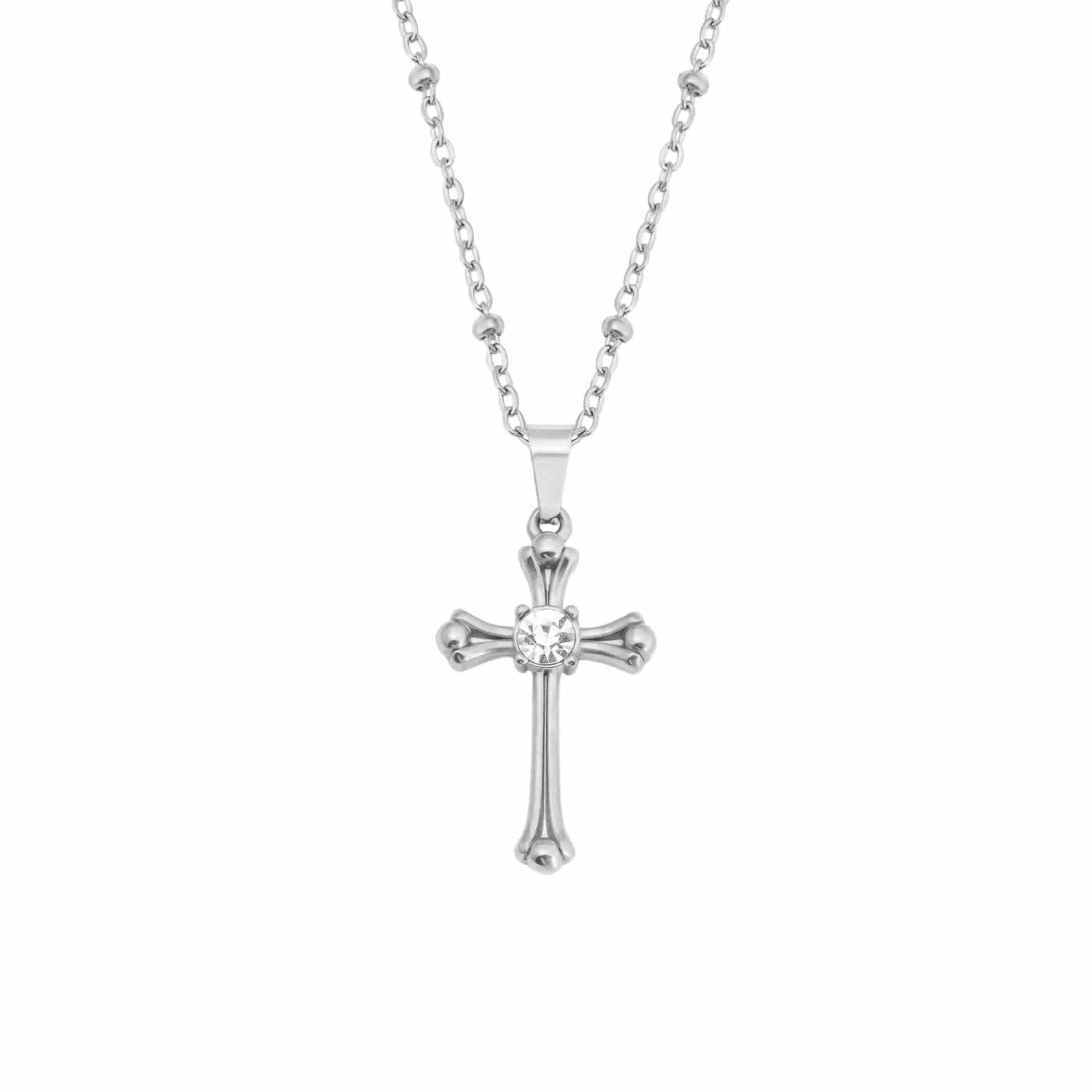 Antonella Cross Necklace