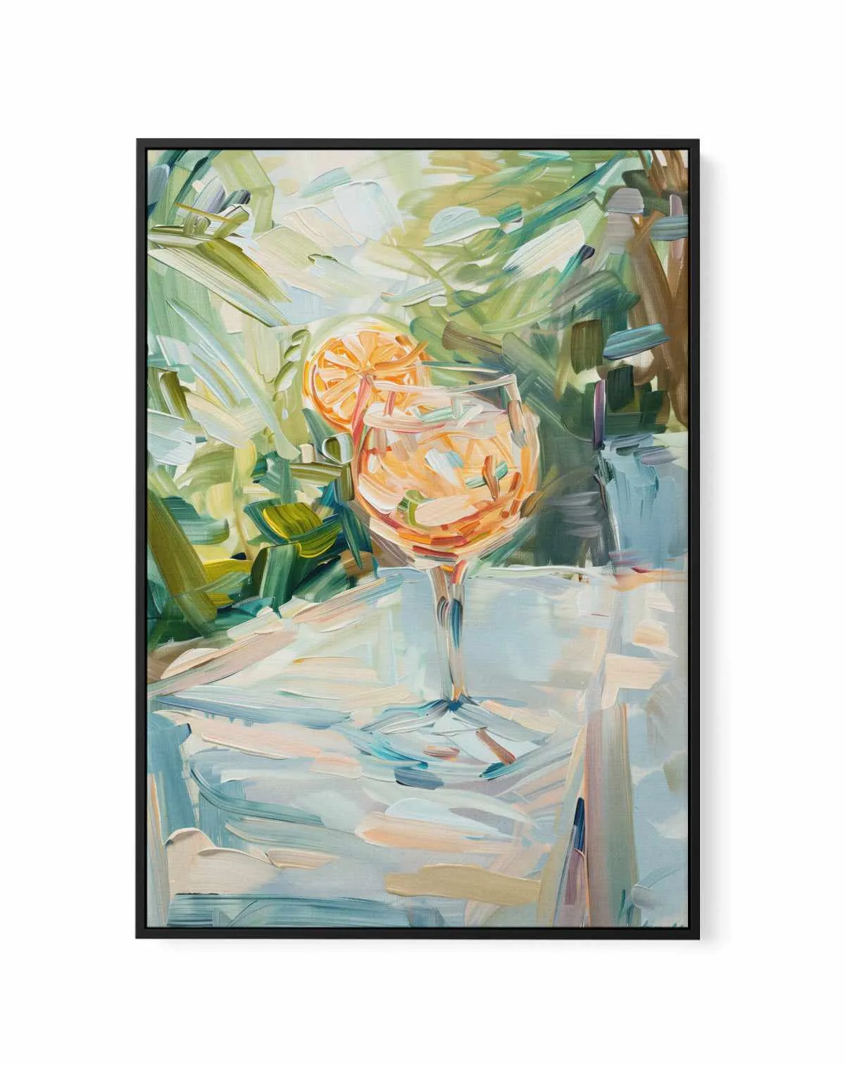 Aperol Spritz | Framed Canvas Art Print