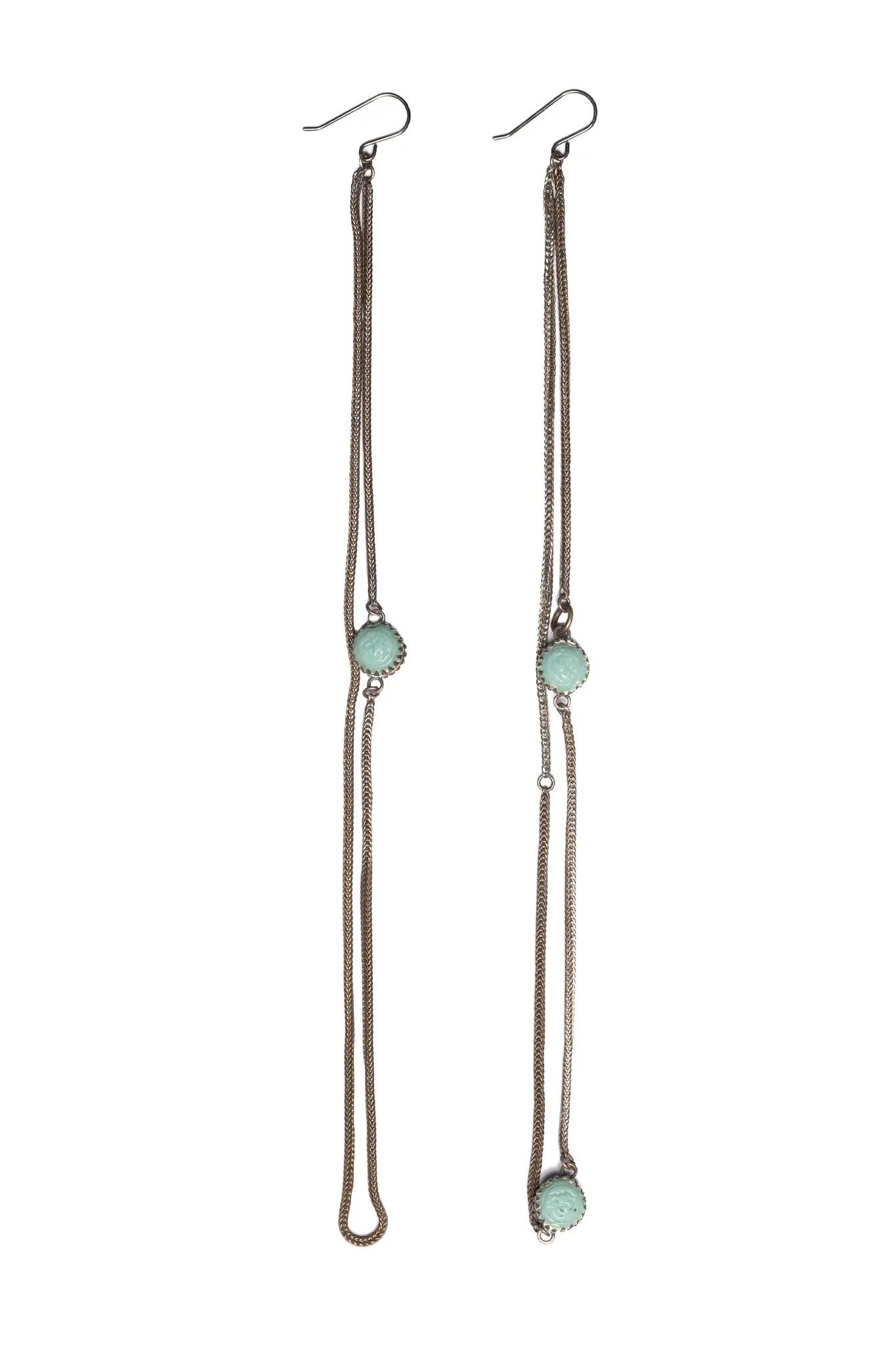 AQUA DROP EARRINGS