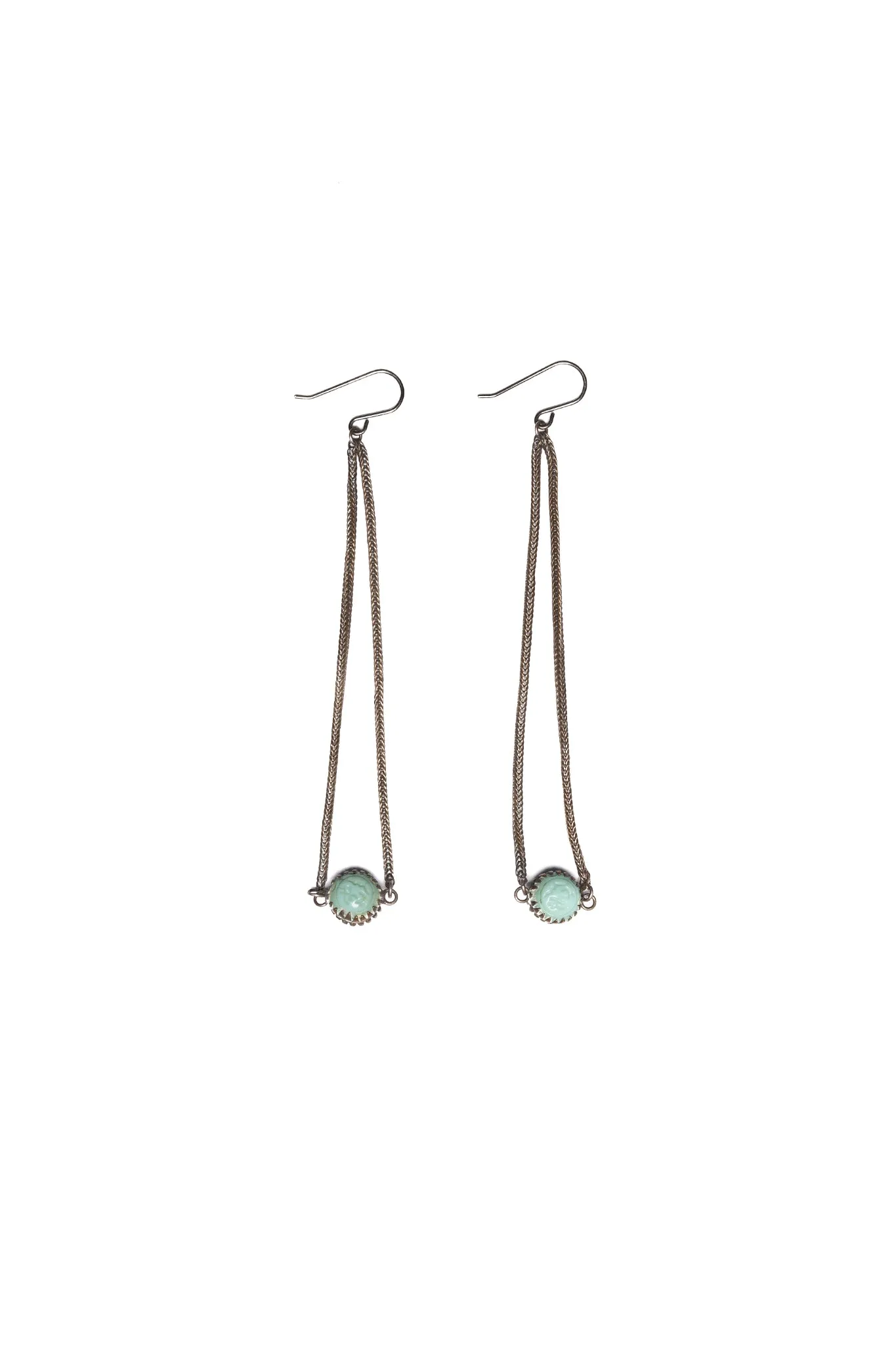 AQUA DROP EARRINGS