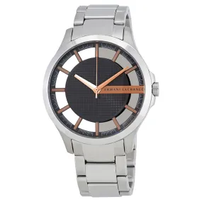 Armani Exchange Grey Dial Stainless Steel Men's Watch AX2199