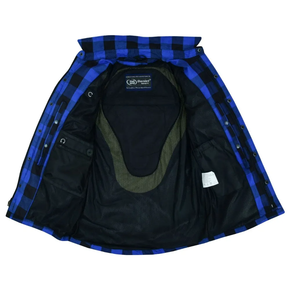 Armored Flannel Shirt - Blue