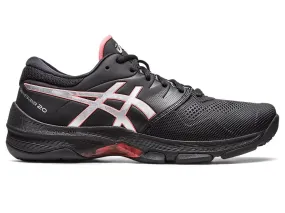 Asics Gel-Netburner 20 Black/Pure Silver Wide (D)