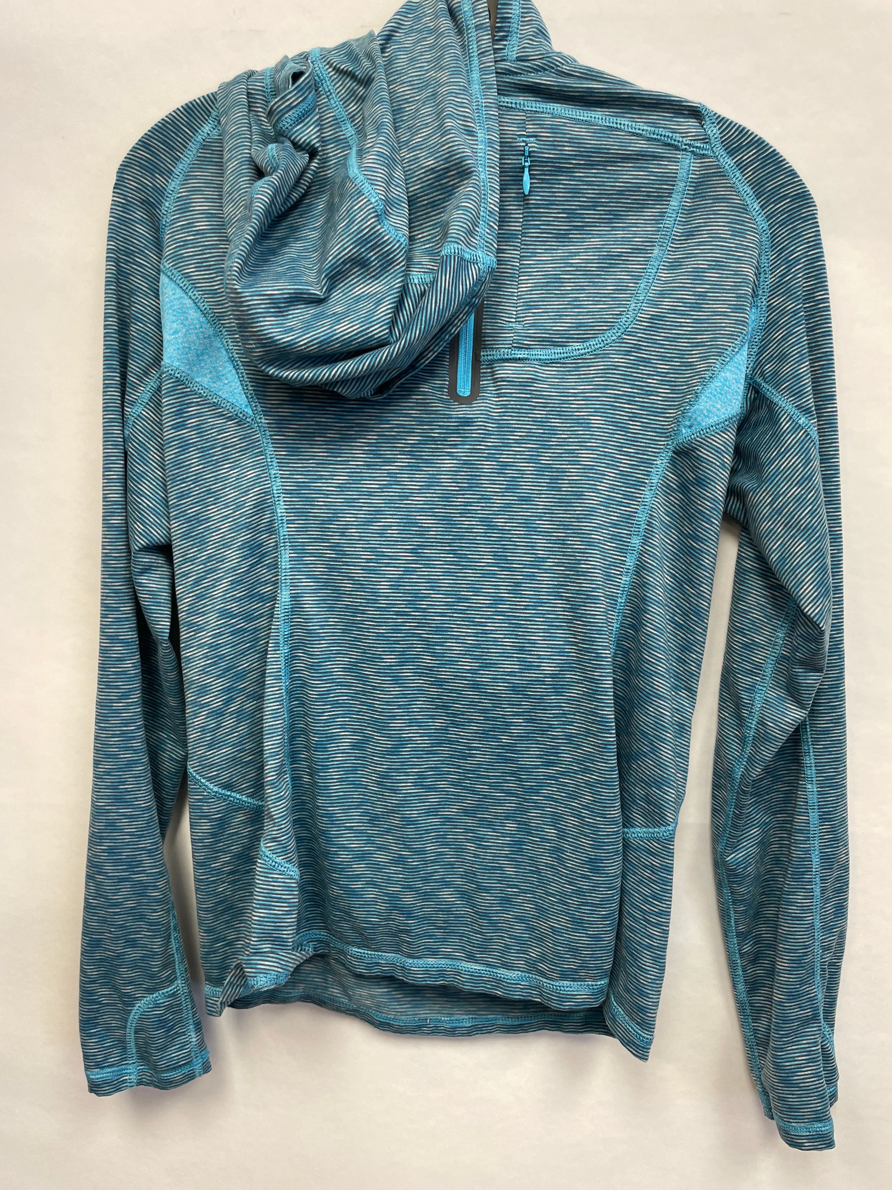 Athletic Top Long Sleeve Collar By Rei  Size: L