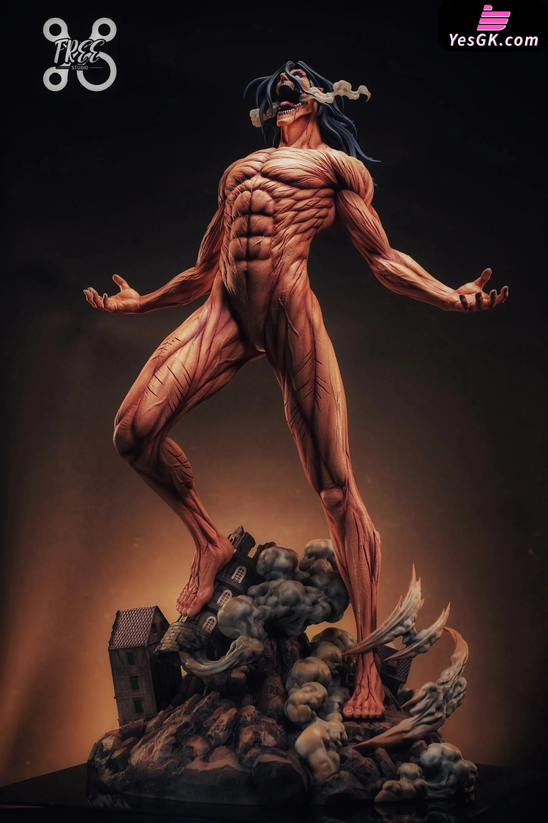 Attack On Titan Eren Jaeger Statue - Free Studio [Pre-Order]