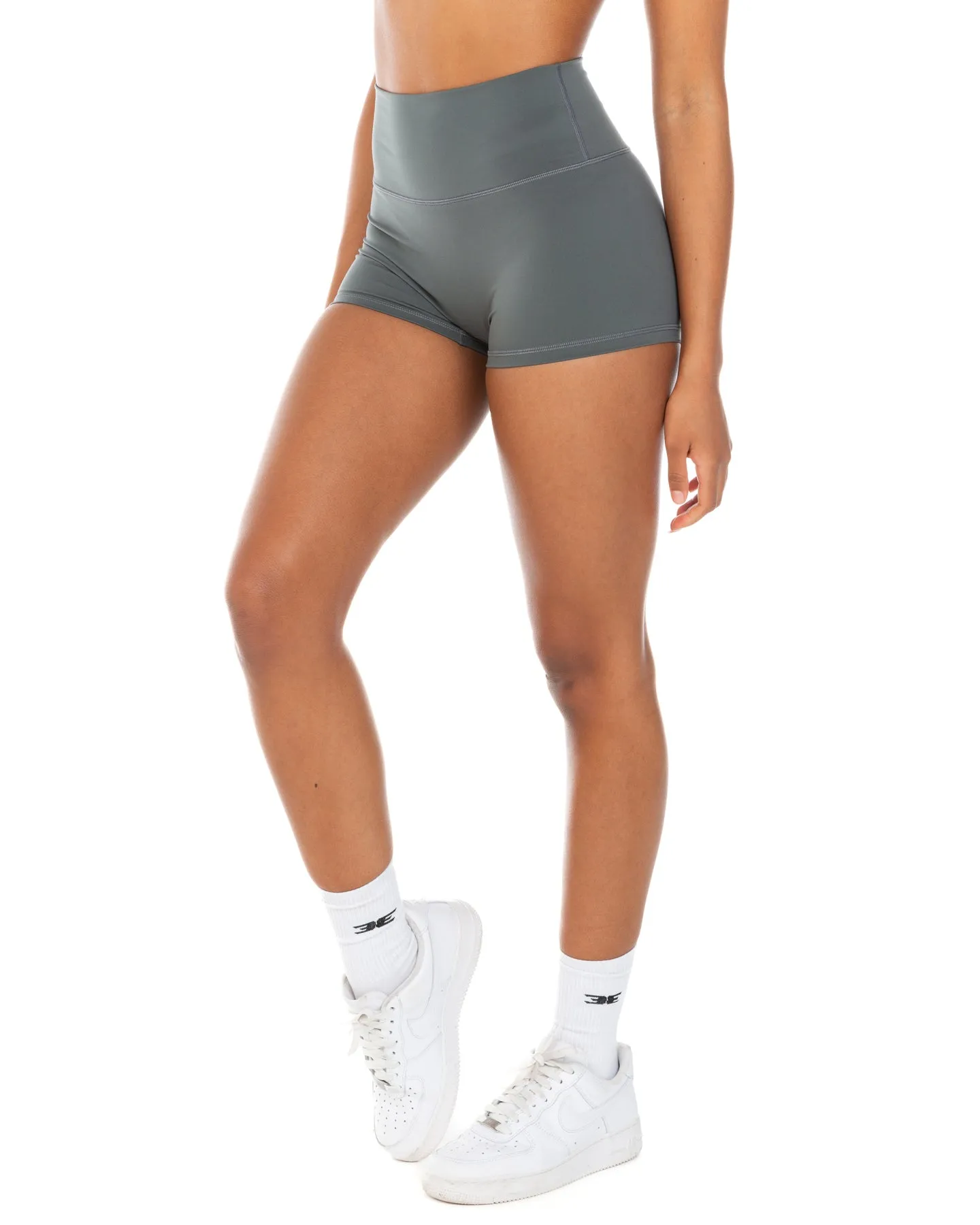 Aura SF Micro Shorts - Cloud Grey