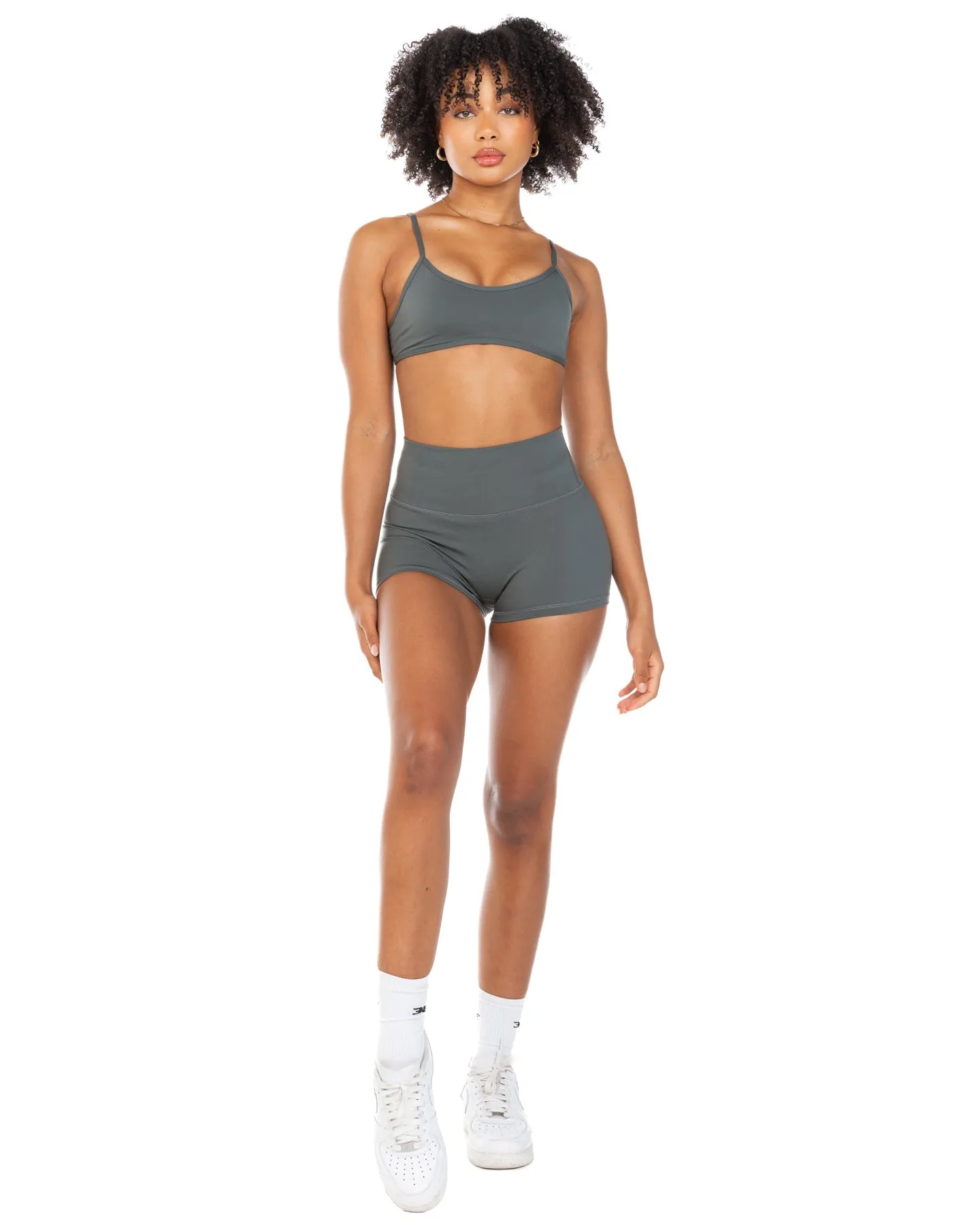 Aura SF Micro Shorts - Cloud Grey