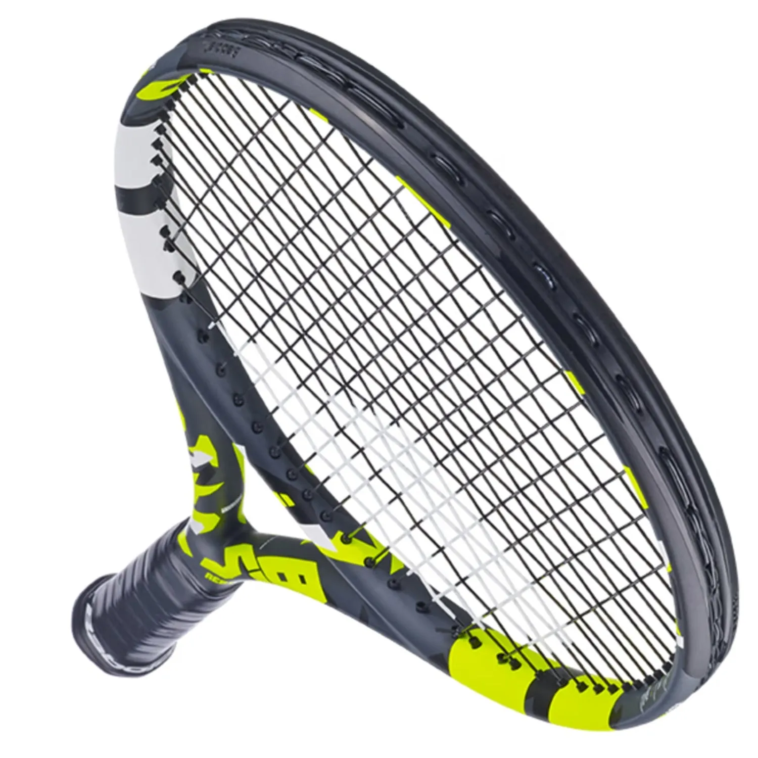 Babolat Boost Aero Strung Tennis Racquet, Grey/Yellow/White