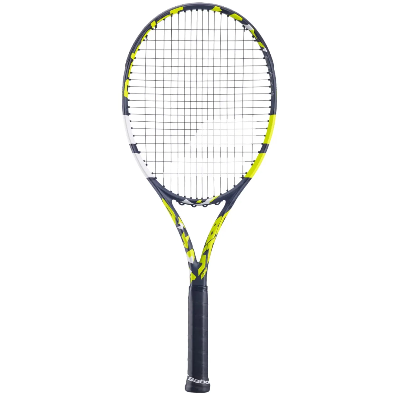 Babolat Boost Aero Strung Tennis Racquet, Grey/Yellow/White