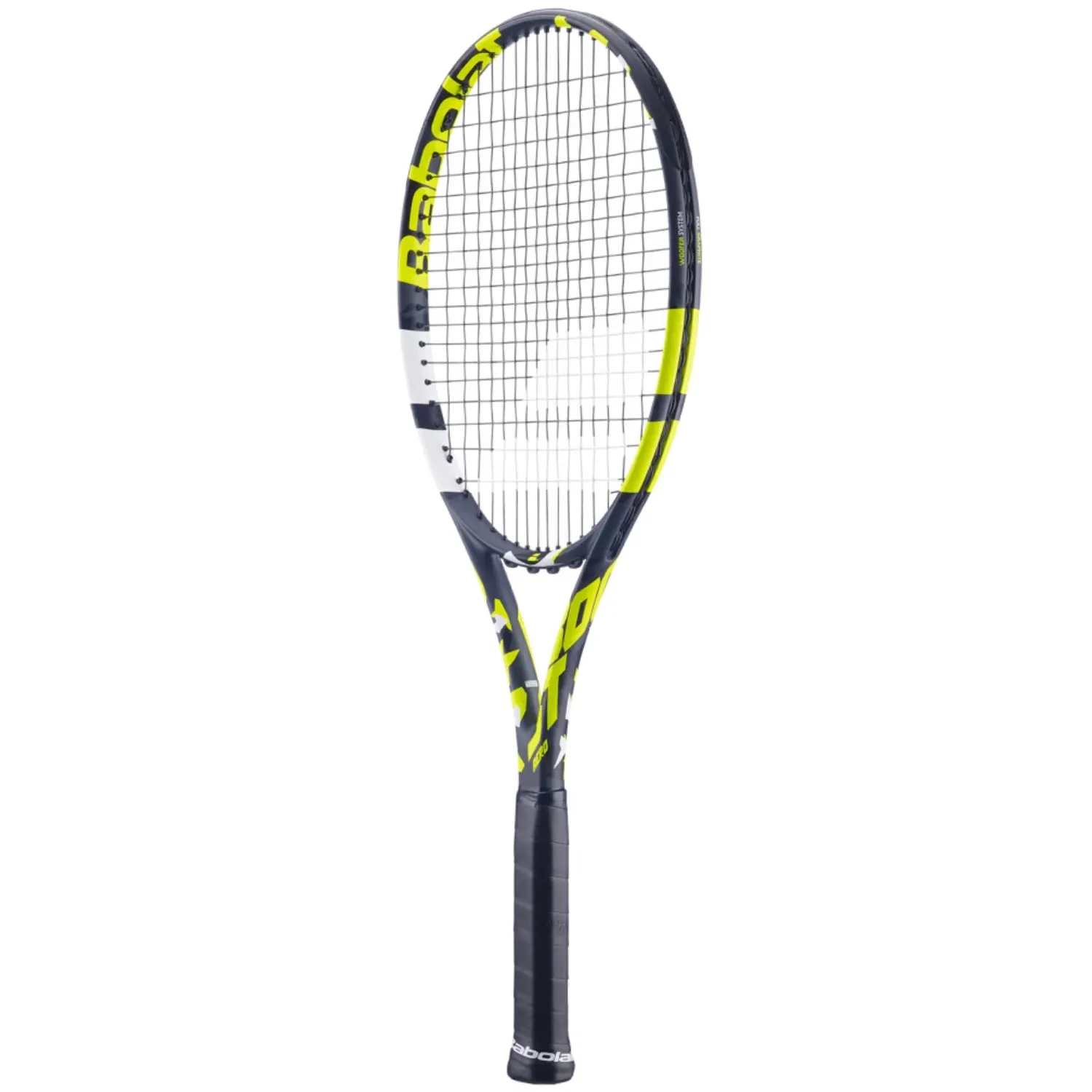 Babolat Boost Aero Strung Tennis Racquet, Grey/Yellow/White