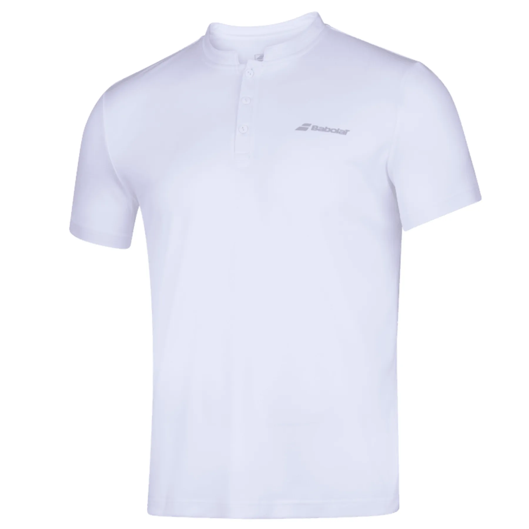 Babolat Play Polo Men's Tee - White/White