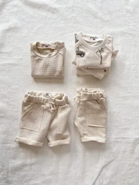 Baby boy shorts / linen