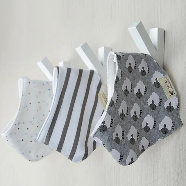 Baby Drool Bandana Bibs Unisex 3 Pack