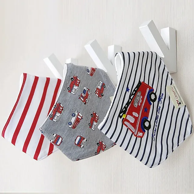 Baby Drool Bandana Bibs Unisex 3 Pack