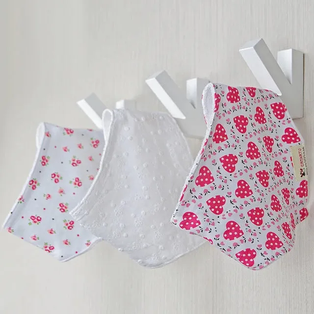 Baby Drool Bandana Bibs Unisex 3 Pack