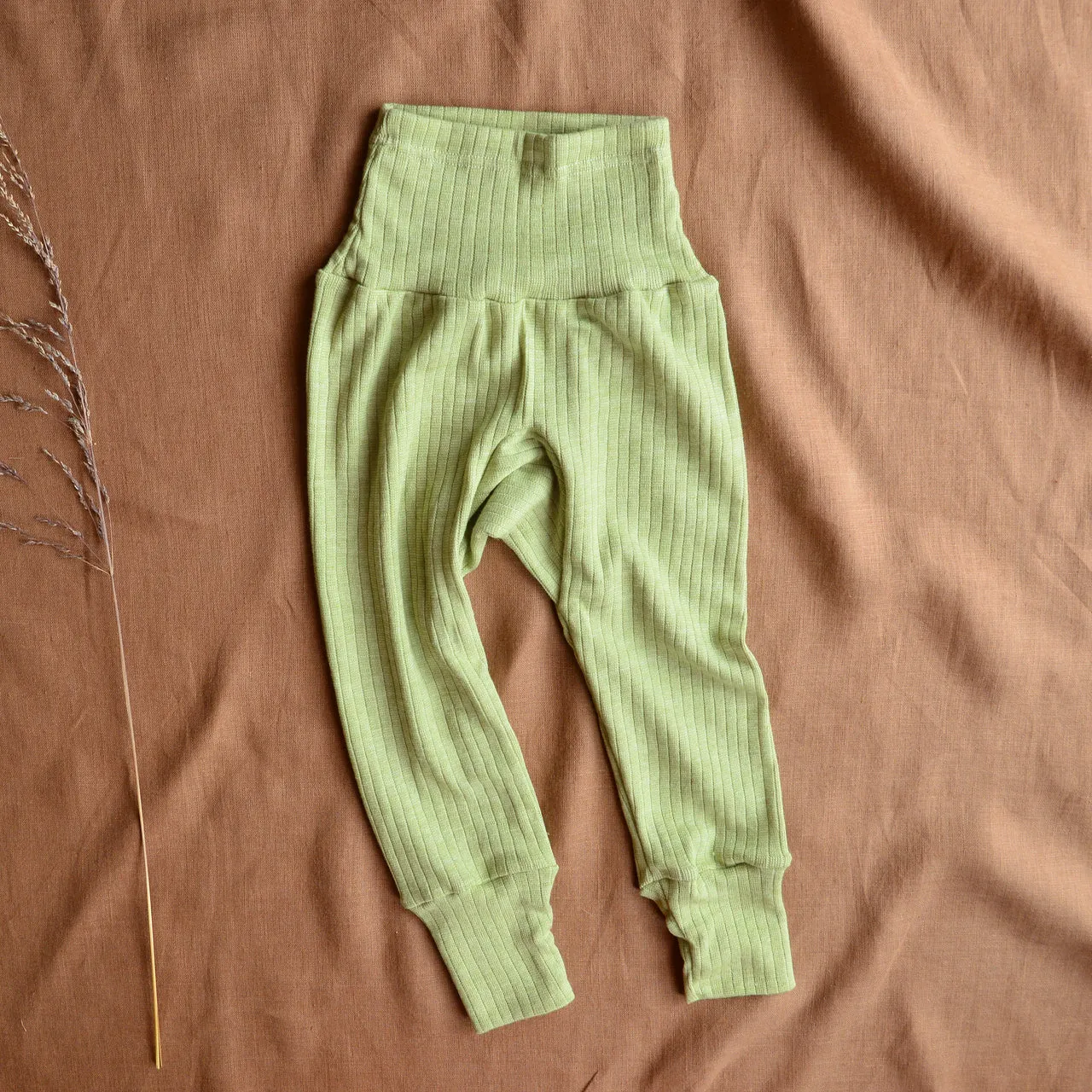 Baby Pants - Organic Cotton/Merino/Silk (0-3y)