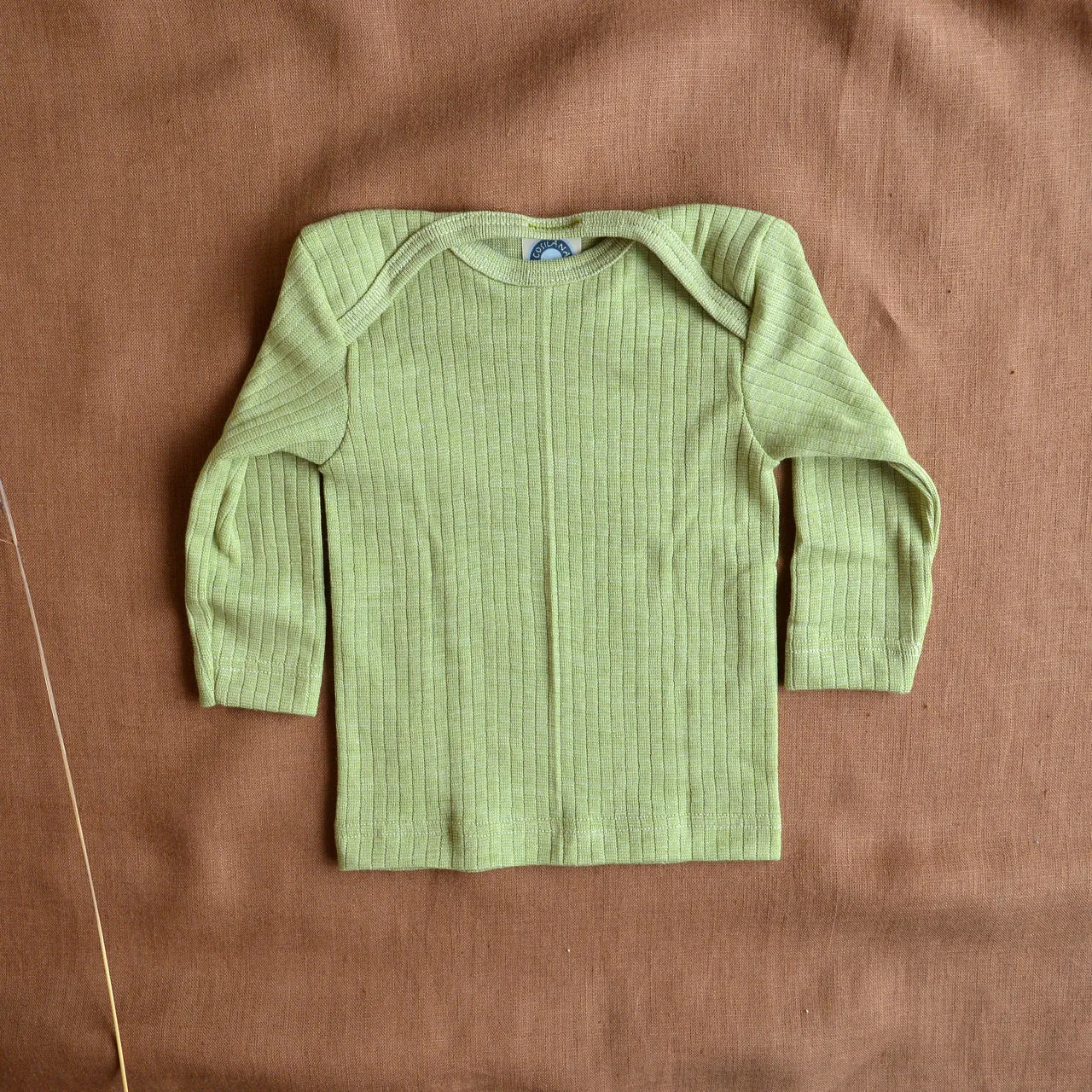 Baby Top Long Sleeve - Organic Cotton/Merino/Silk (0-3y)