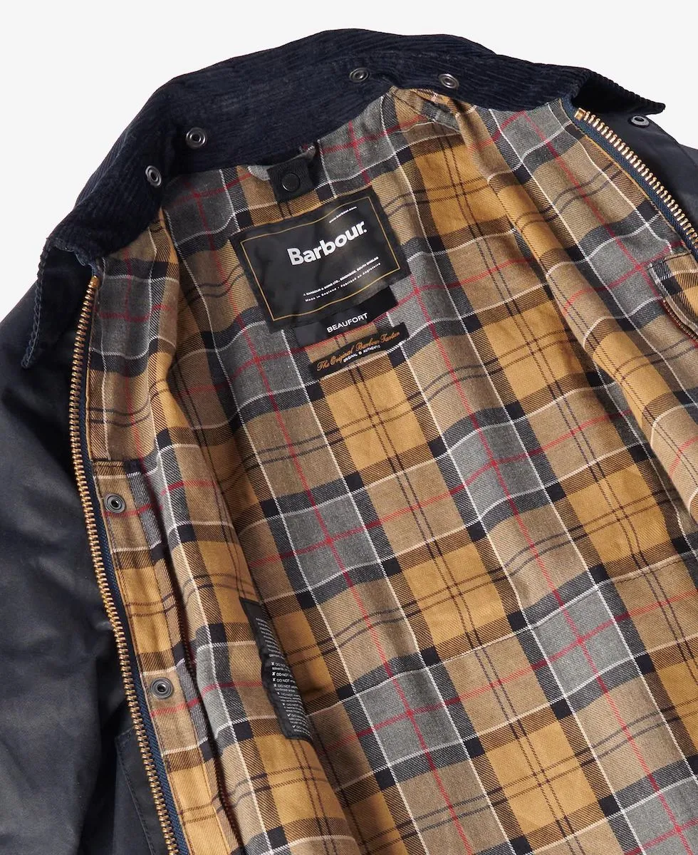 BARBOUR  BEAUFORT JACKET - NAVY