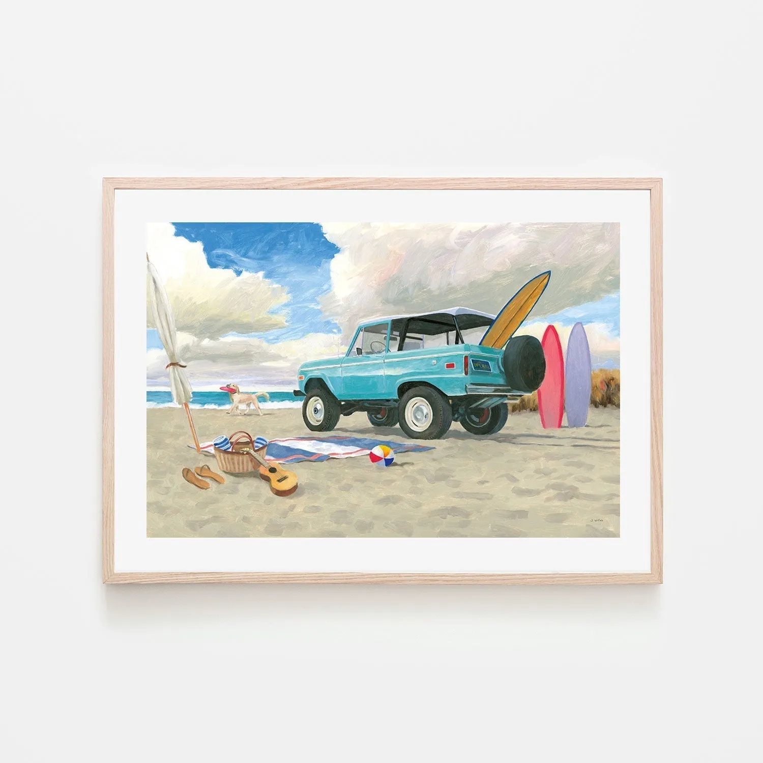 Beach Ride, Style A , By James Wiens