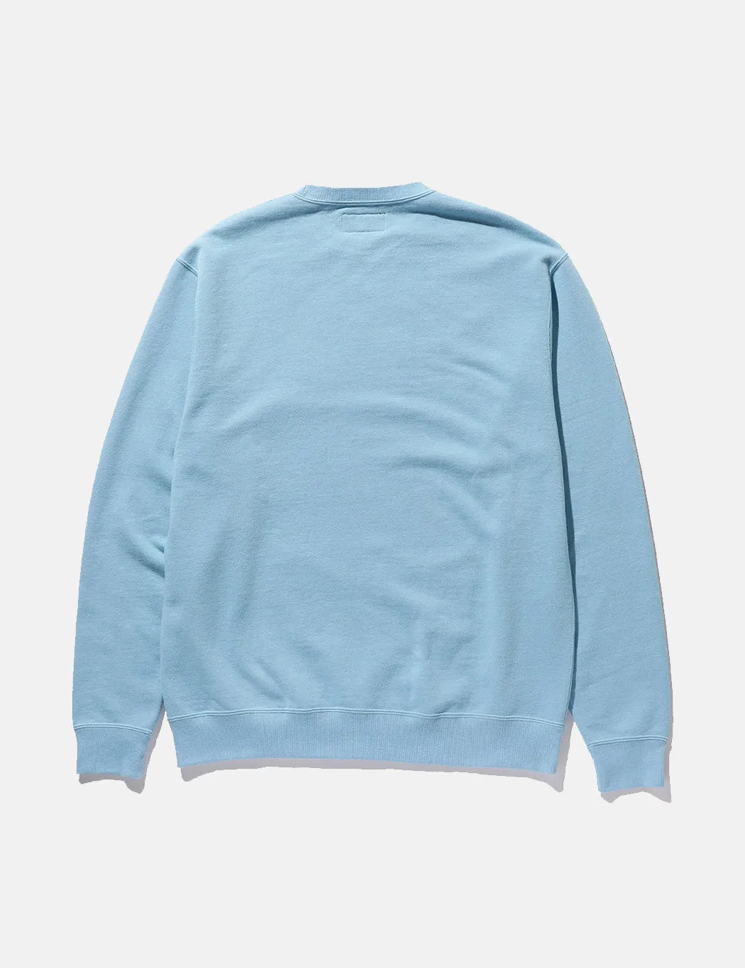 Beams Plus Crew Sweatshirt - Sax Blue